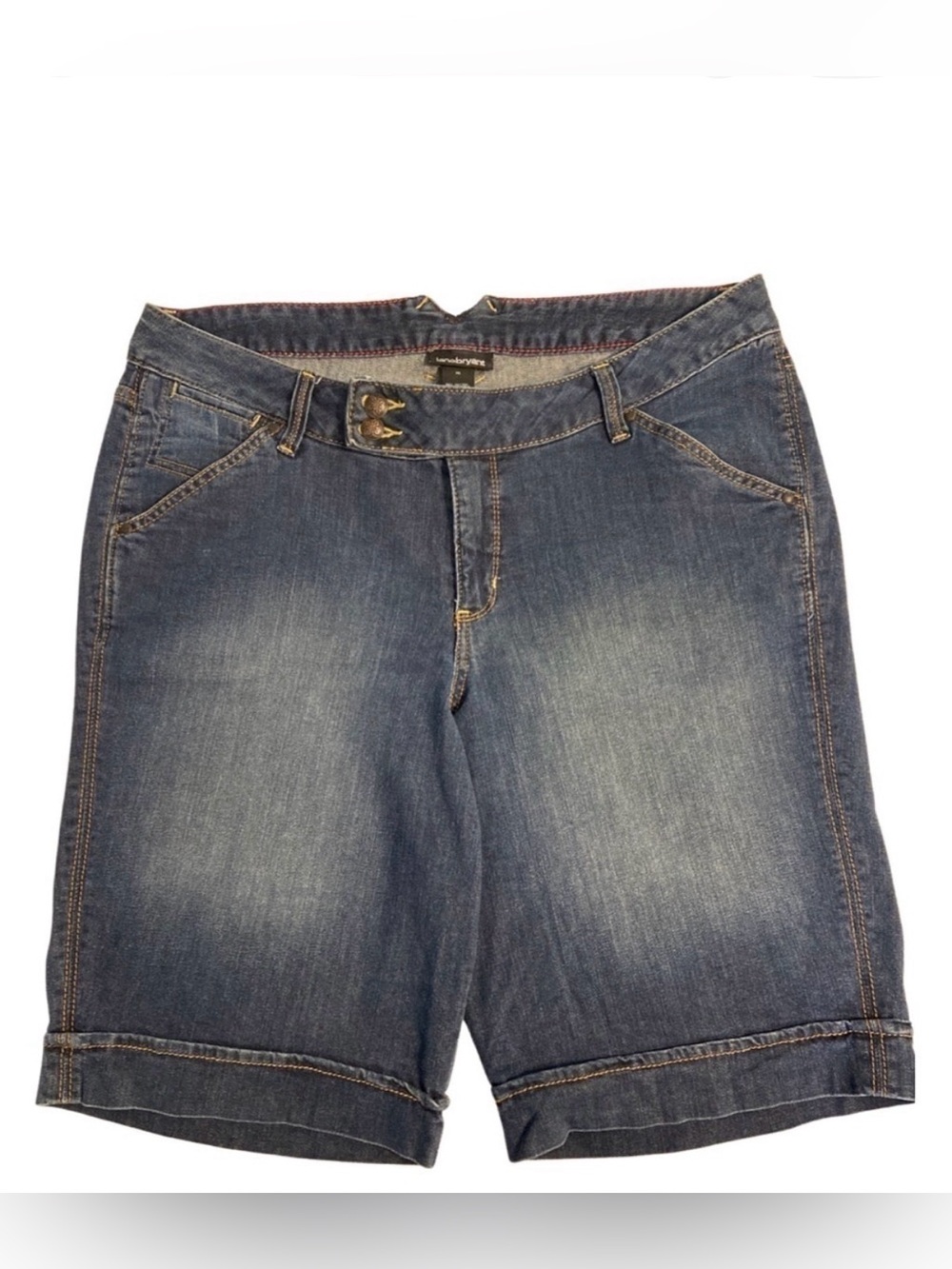 Lane Bryant Bermuda Denim Shorts Size 16